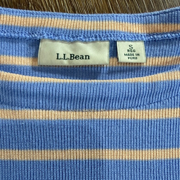 L.L. Bean Women’s Rib-Knit 3/4 Sleeve Top - Picture 4 of 6